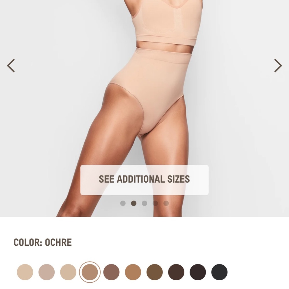 Skims high briefs
